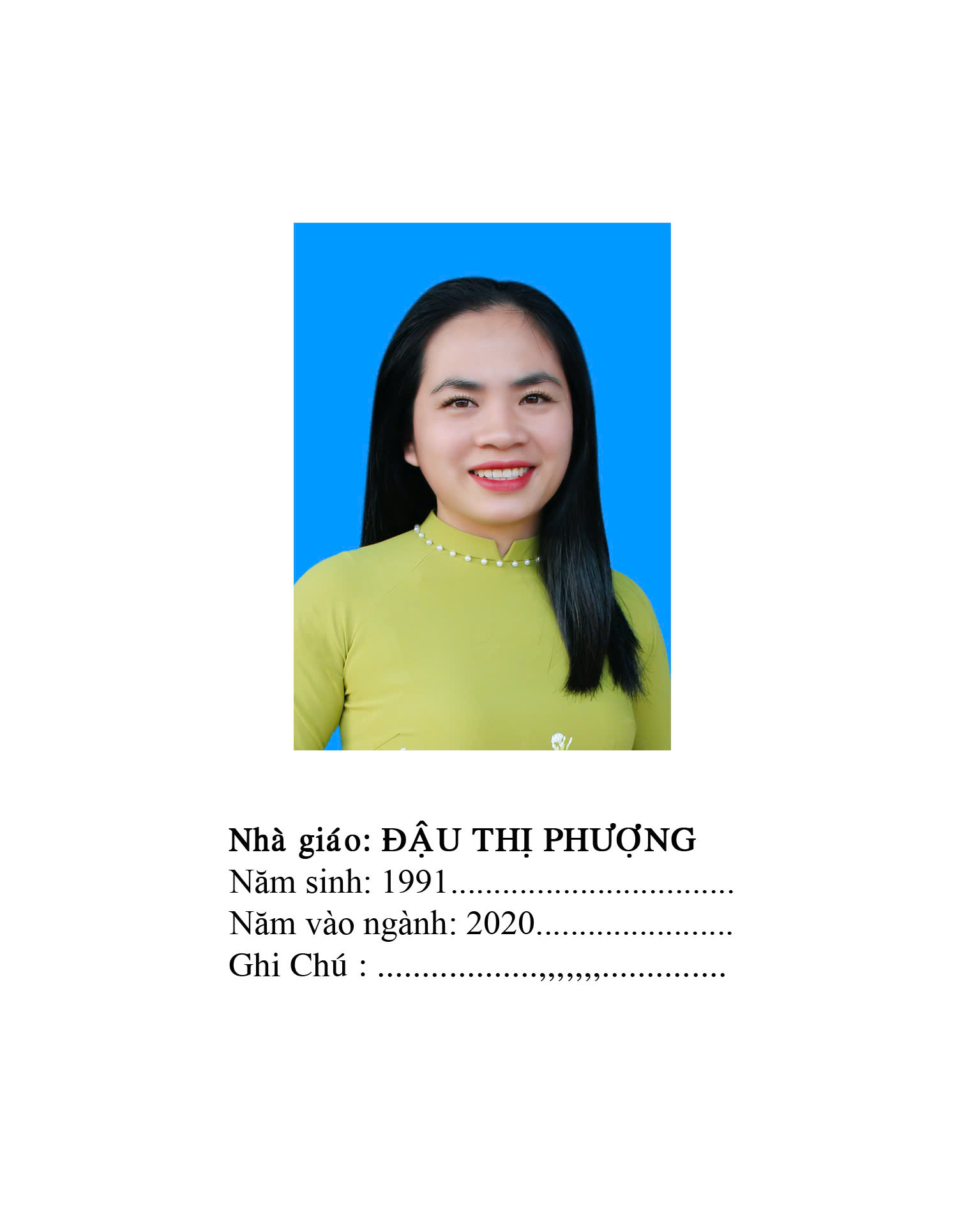 Đậu Thị Phượng