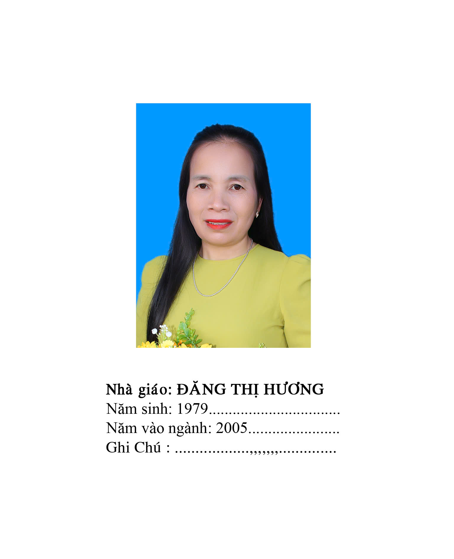 Đặng Thị Hương