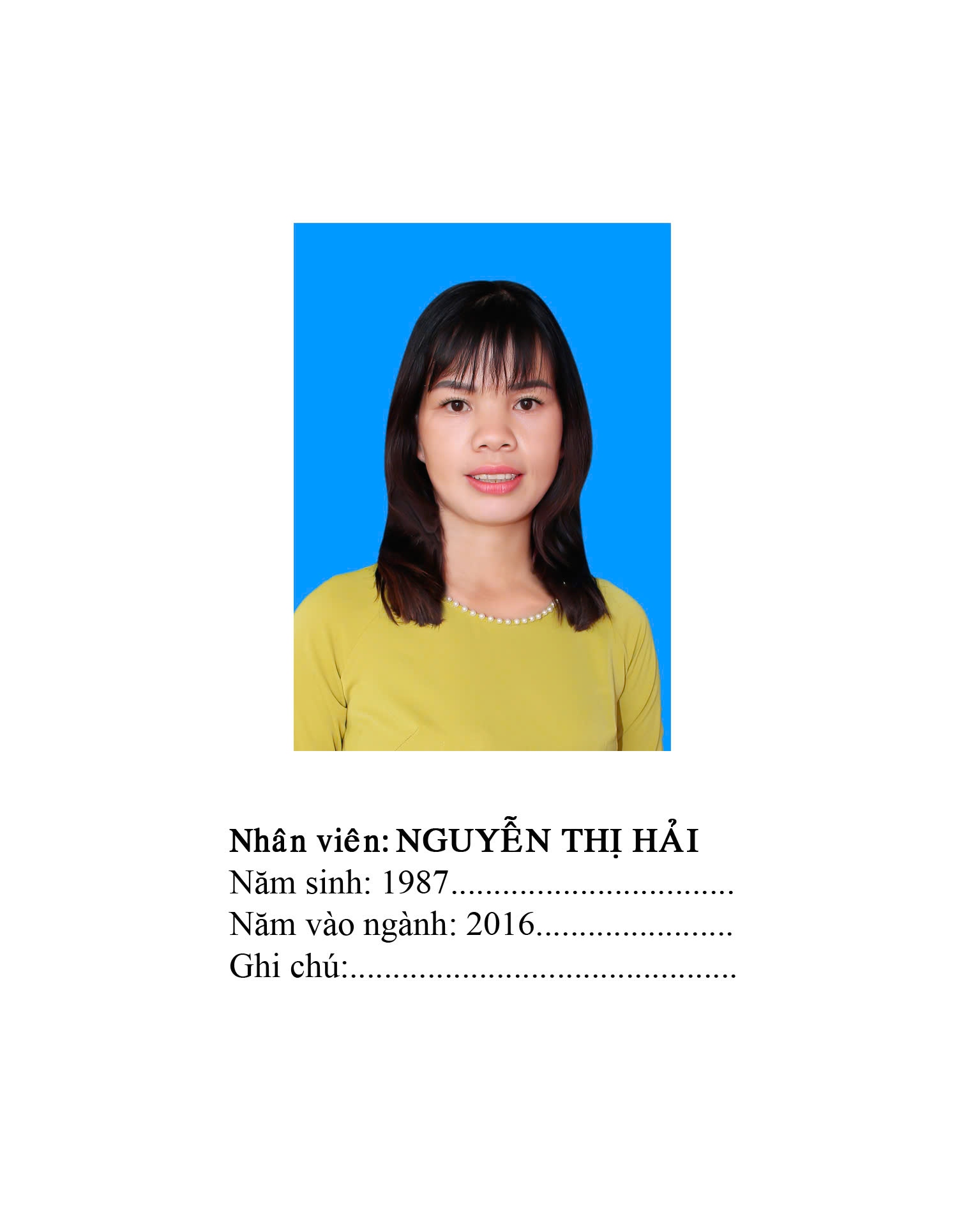 Nguyễn Thị Hải